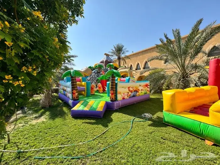 مجموعة رنيم لتاجير الالعاب الهوائيه الاحساء 4