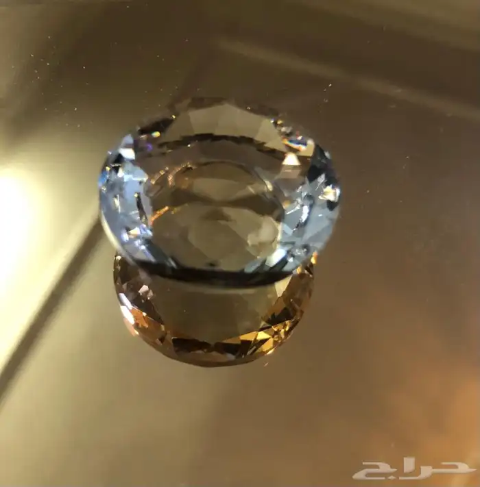 صندوق مجوهرات زجاج ذهبي فاخر 2