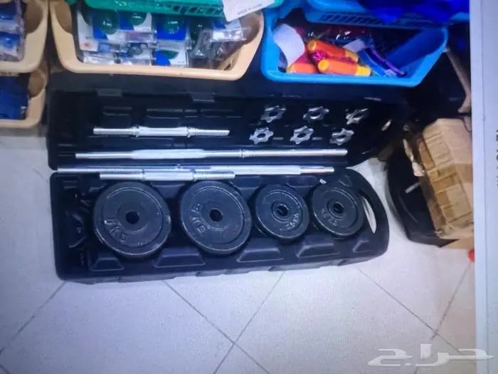 اثقال 50 كيلو شنطه وكرسي ب 500 1