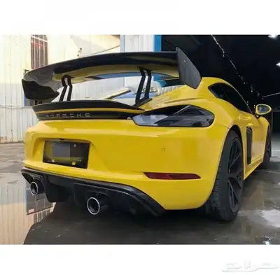 اكسسوارات بورش كايمان زوايد كاربون بورشه 718 40