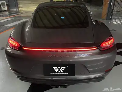 اكسسوارات بورش كايمان زوايد كاربون بورشه 718 9