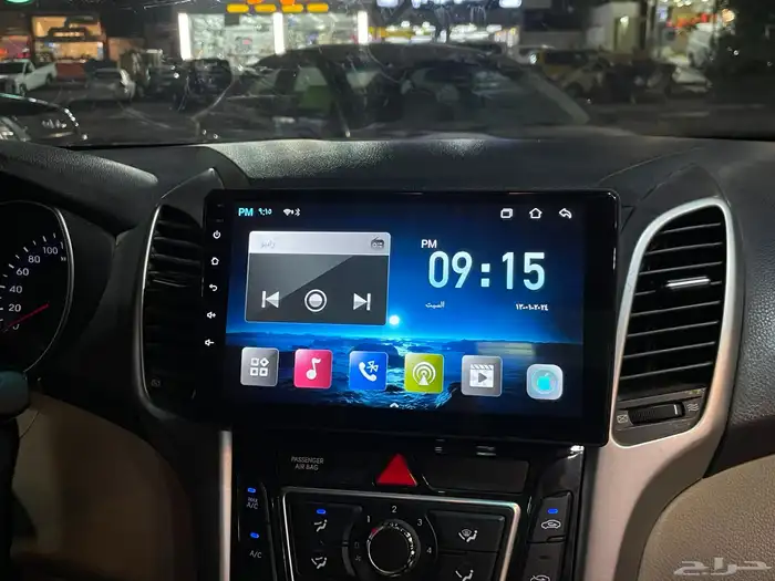 شاشة هواندي i30 2014 2