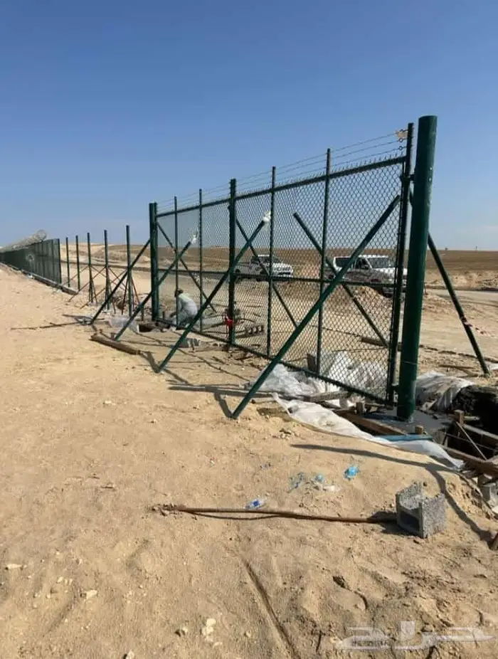 شبوك تسوير الاراضي الرياض 35
