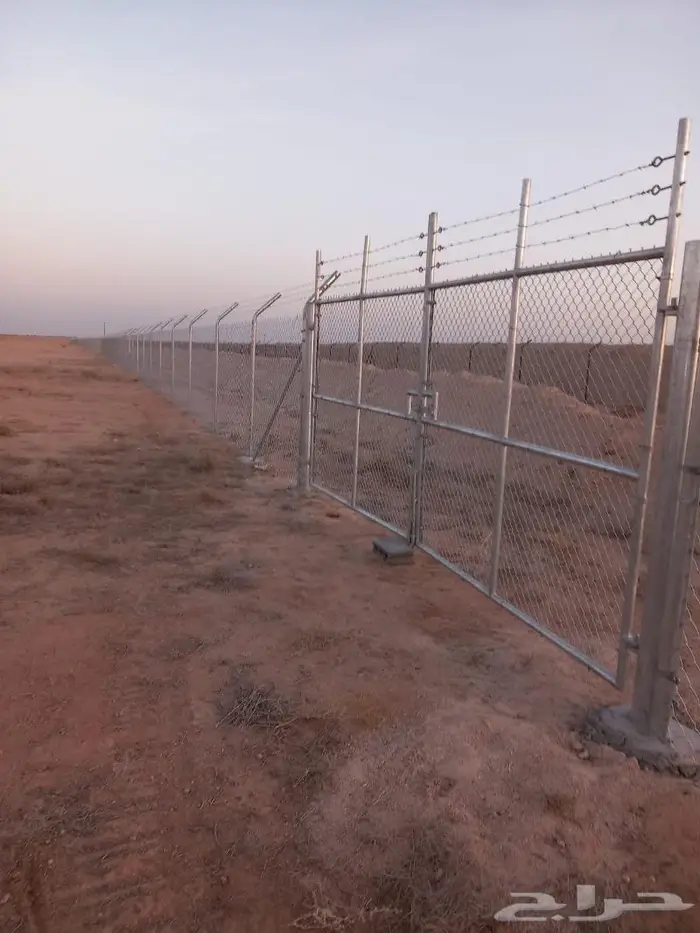 شبوك تسوير الاراضي الرياض 33