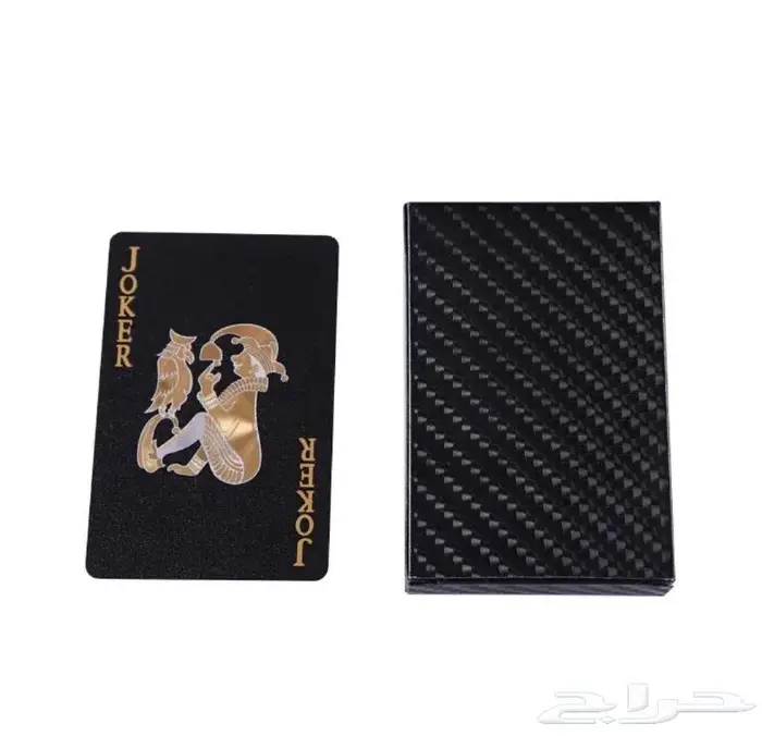 ورق بلوت ذهبي أو اسود 2