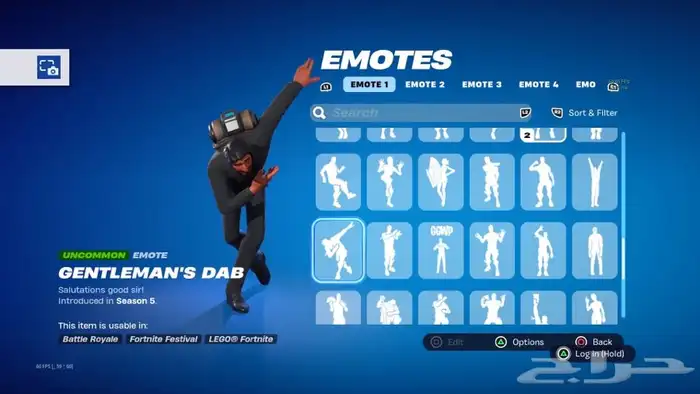 حساب فورت نايت نادر 19