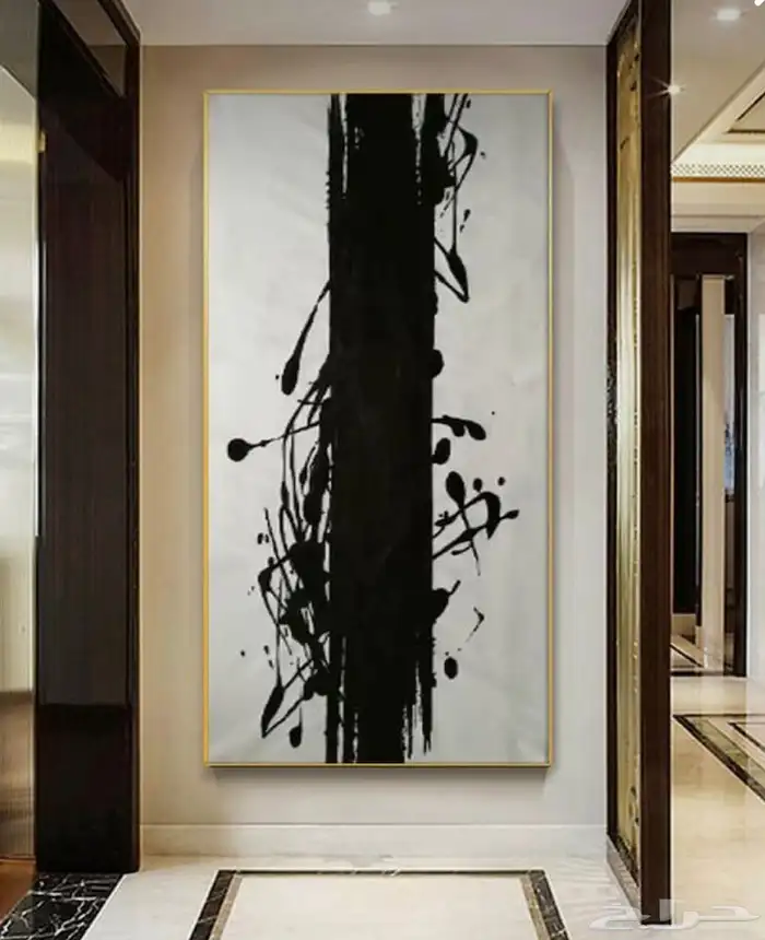 لوحات جداريه تناسب المجالس المودرن. والكلاسك تناسب الصالات 4