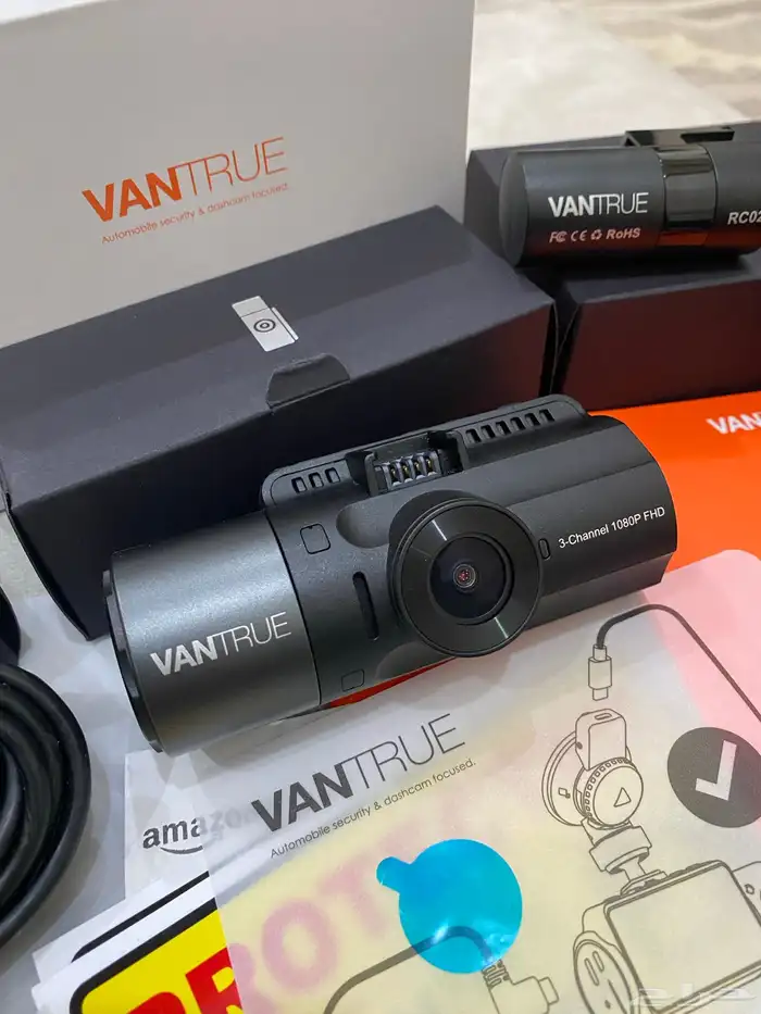 داش كام ماركة(VANTRUE N4 ) الشهيرة 4K شبه جديد بالكرتون 1
