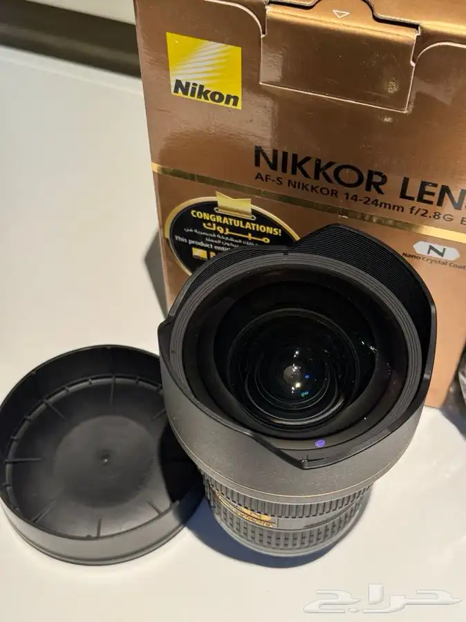 Nikon 14-24mm f 2.8g عدسة نيكون 1