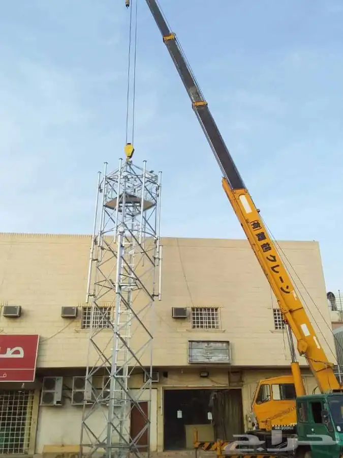ونش حي الرمال رافعه كرين للايجار 7 طن 20 طن كرين معدات ثقيله 0