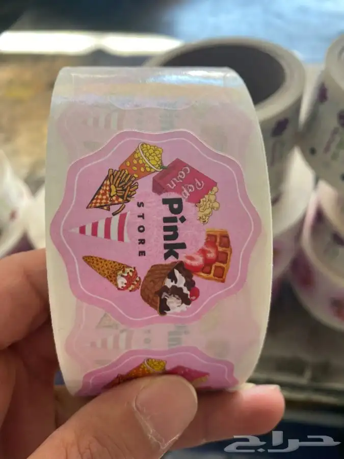 ستيكرات مطبوعة رول 0