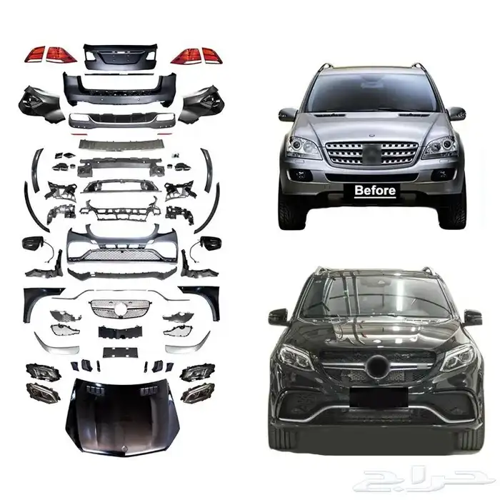 كت تحويل خارجي مرسيدس ML 2006-2011 الى 2016 GLE63s 0