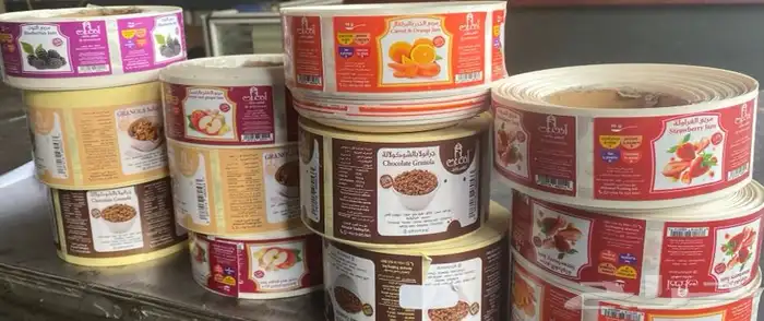 ستيكرات مطبوعة رول 5