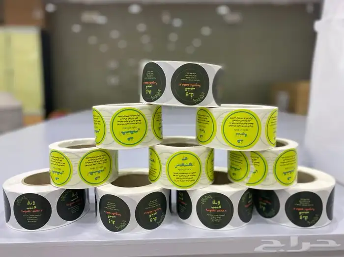 ستيكرات مطبوعة رول 1