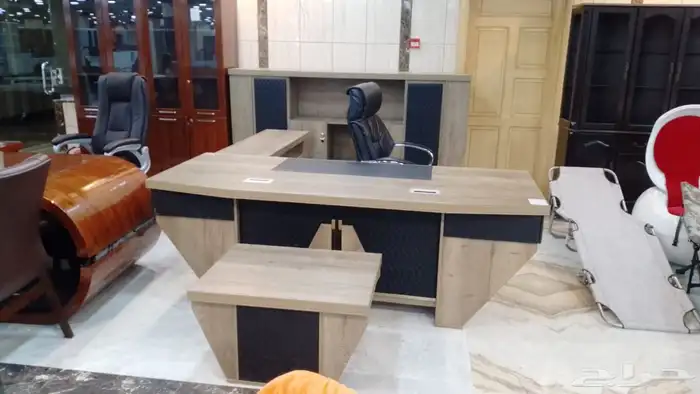 مكاتب طقم مكاتب مدير مكاتب اخضر مكاتب مودرن مكاتب جلد 21