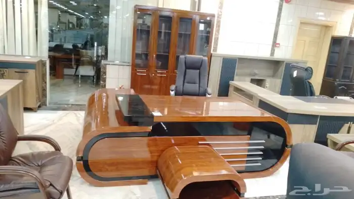مكاتب طقم مكاتب مدير مكاتب اخضر مكاتب مودرن مكاتب جلد 20