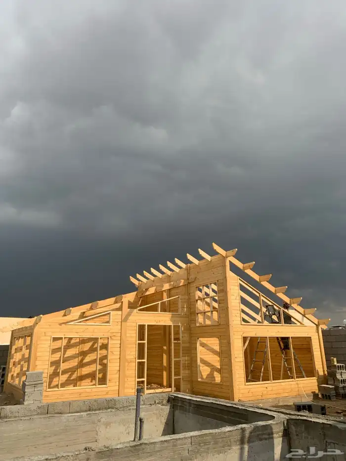 أكواخ ومظلات وجميع أنواع الخشبيات (مؤسسة الكوخ الراقي) 1