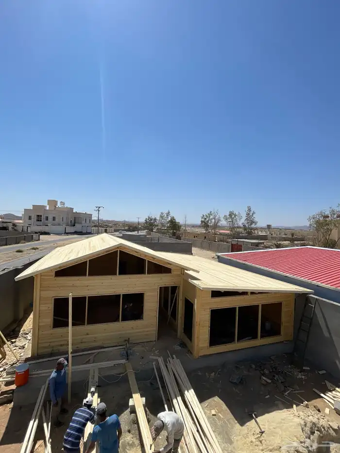 أكواخ ومظلات وجميع أنواع الخشبيات (مؤسسة الكوخ الراقي) 11