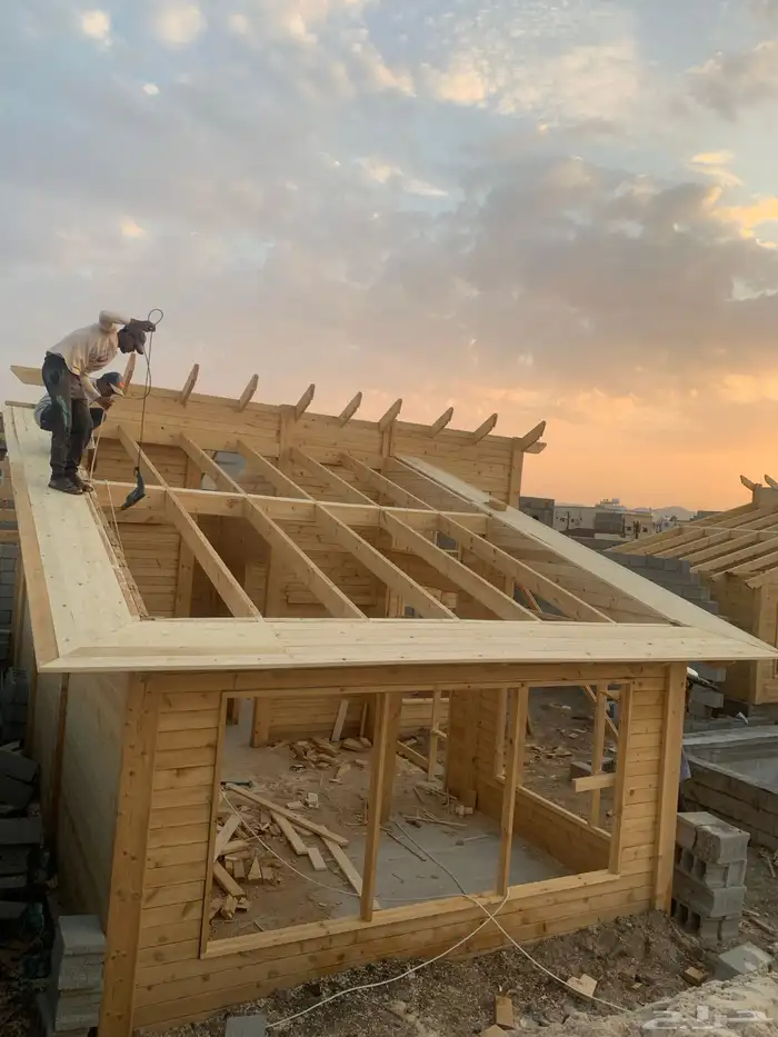 أكواخ ومظلات وجميع أنواع الخشبيات (مؤسسة الكوخ الراقي) 5