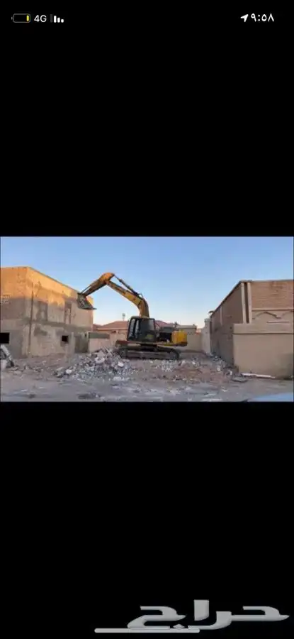 بوكلينات للهدم البيوت و المباني حفر ارضيات وبرك 5