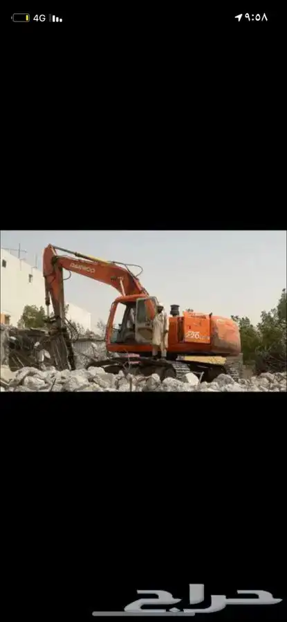 بوكلينات للهدم البيوت و المباني حفر ارضيات وبرك 6