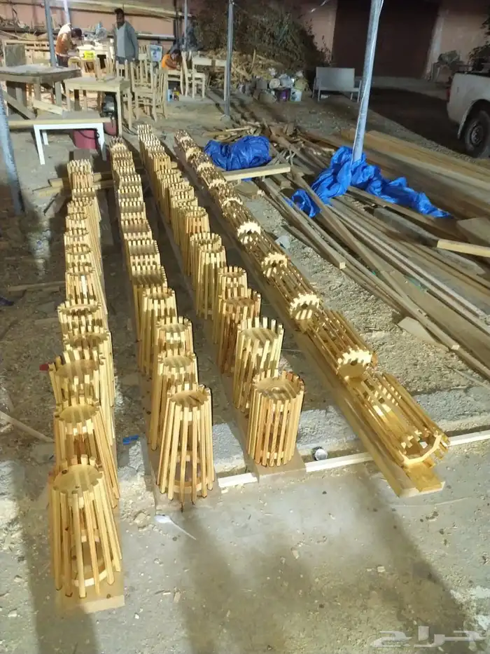 أكواخ ومظلات وجميع أنواع الخشبيات (مؤسسة الكوخ الراقي) 36