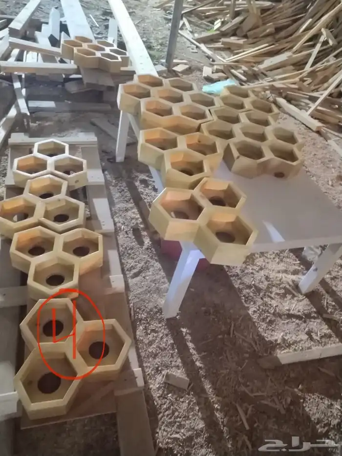 أكواخ ومظلات وجميع أنواع الخشبيات (مؤسسة الكوخ الراقي) 37