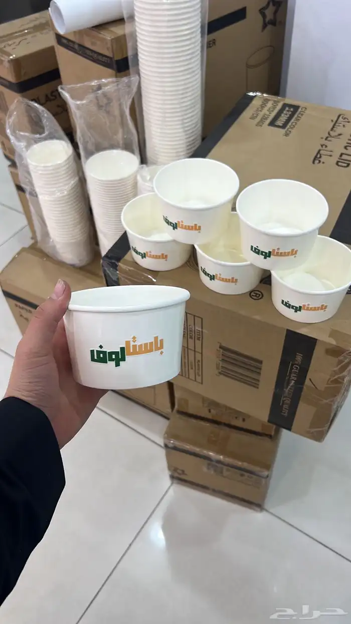 مطابع مطبعة الراقي طباعة فورية ستكر كروت اكواب 13