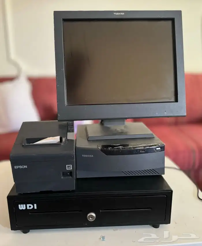 كاشير لمس توشيبا متكامل touch Cashier toshiba 0