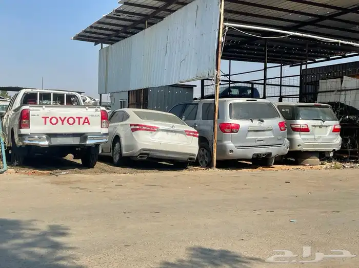 تشليح قطع غيار تايوتا 7