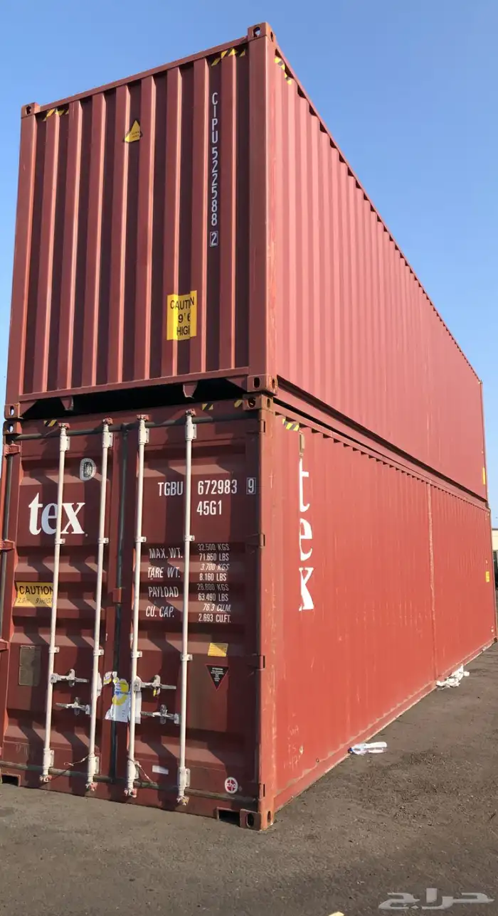 حاويات كنتينرات containers للبيع نظيفة جدآ 5