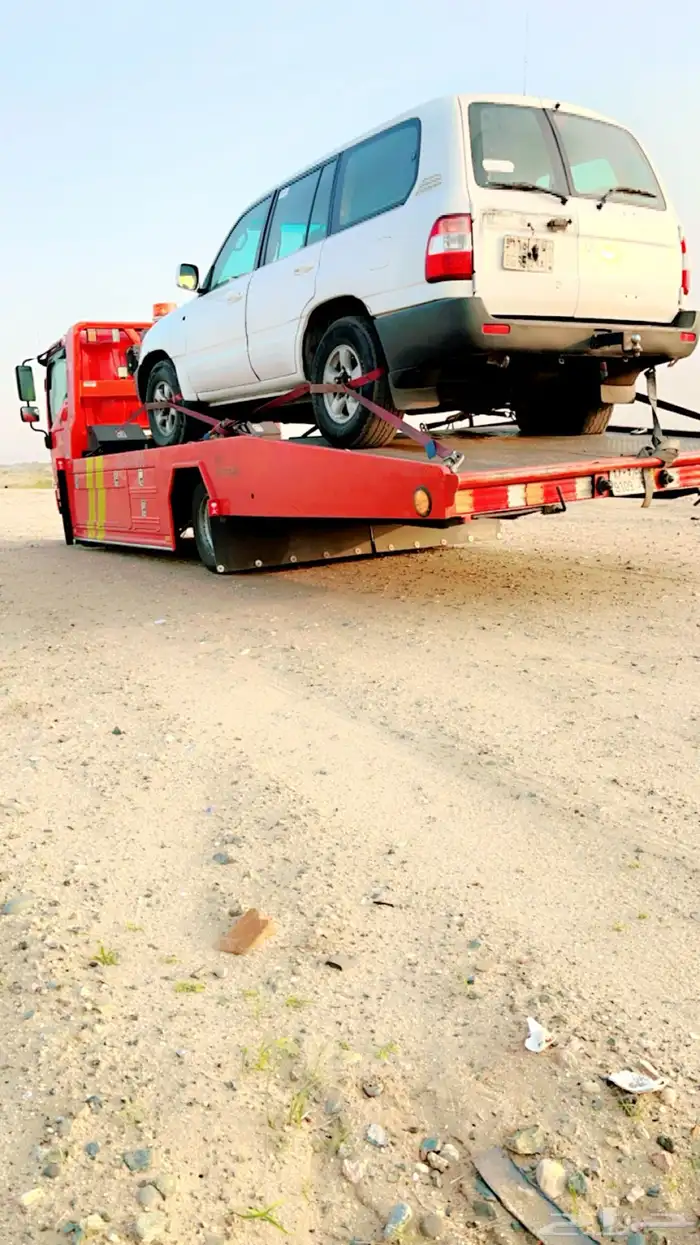 سطحة لنقل وسحب السيارات مرخص من هيئة النقل 1