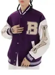 جاكيت رجالي بيسبول كوري جديد 1
