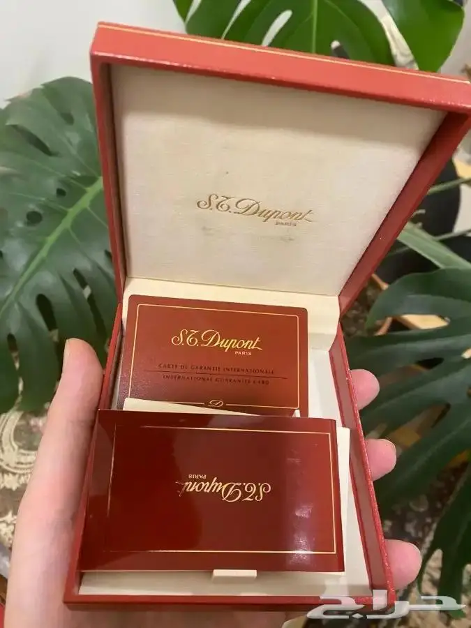 للبيع ولاعة اس تي ديبون S T Dupont فاخرة مطلية ذهب 7