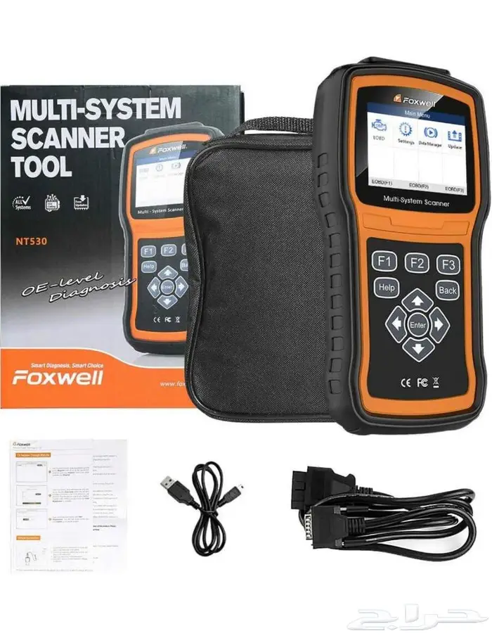 جهاز فحص وبرمجة متطور foxwell nt530 5
