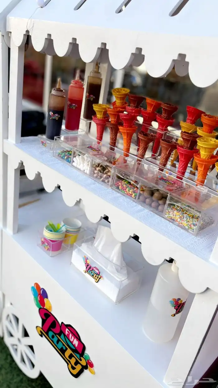 تاجير عربات التسالي ايسكريم بأنكيك كرسبي فشار ذرة بليله 1