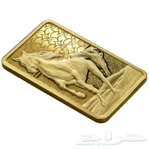5 gram Fine Gold Bar 999.9 - PAMP Suisse Arabian Horse 3
