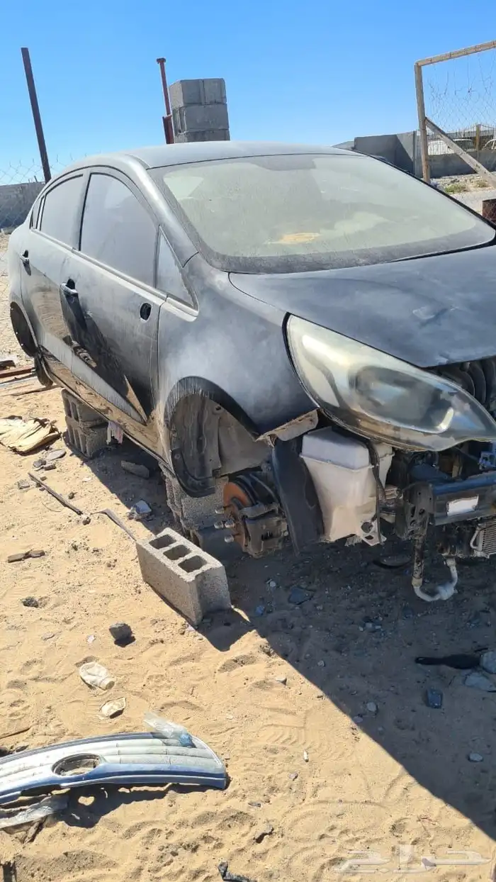 ريو كيا rio kia ( تشليح ) 6