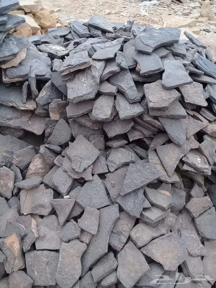 حجر مظبي طبيعي حجر مرو زينة 5