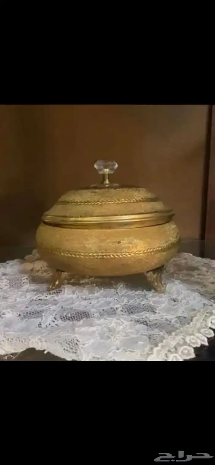 شيالة فضالات نحاس صحون تقديم استاندات فضالة حلاوة العيد فازة 7