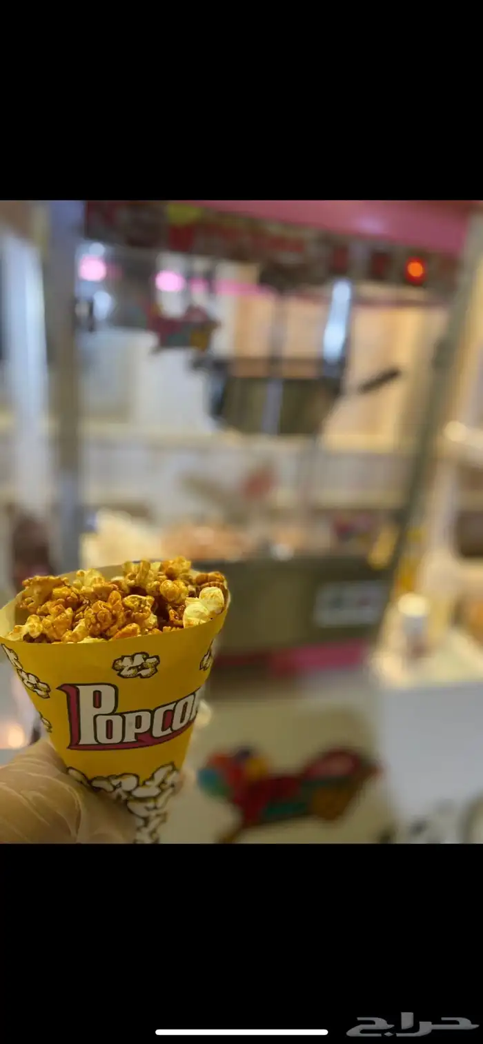 تاجير عربات التسالي ايسكريم بأنكيك كرسبي فشار ذرة بليله 3