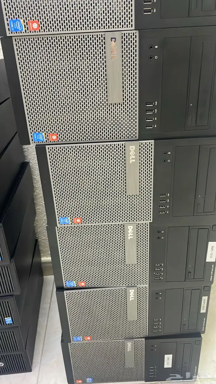كمبيوتر ديل i7 رام 8جيجا مع 256SSDالسريع جدا شاشة كيبورد كل 33