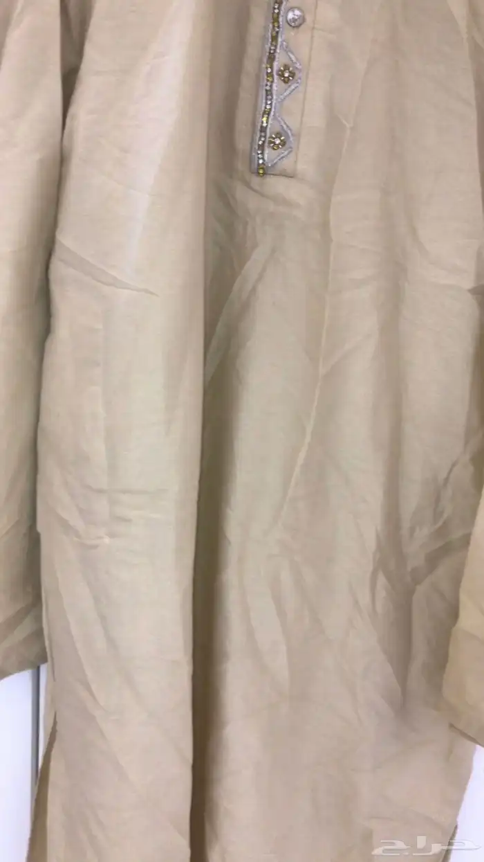 ملابس رجالي زي بنجابي ازياء هندي قميص طويل انيق سروال باكستا 5