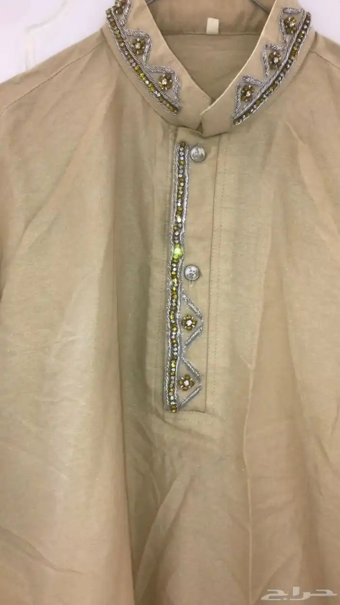 ملابس رجالي زي بنجابي ازياء هندي قميص طويل انيق سروال باكستا 2