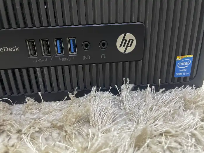 كمبيوتر مكتبي i5سريع جدا hp كامل الأغراض اسعار مخفضة 1