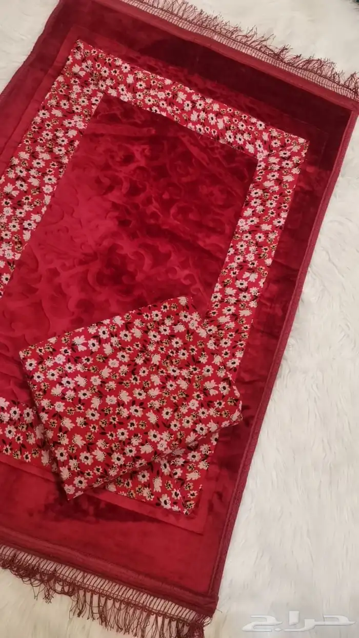 أطقم صلاة قطن بارد سجادة سراميك مريحه 6