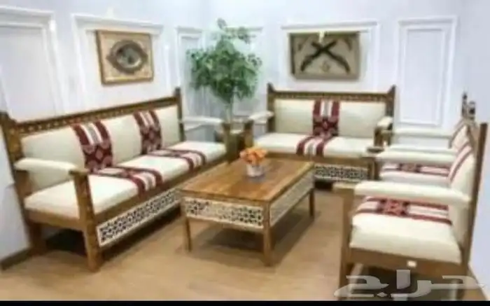 كراسي خشب خارجي وداخلي حسب الطلب 1