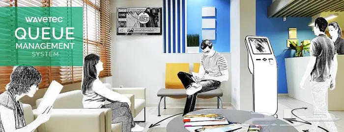 جهاز انتظار العملاء وترتيب الصفوف وترتيب الدور 0