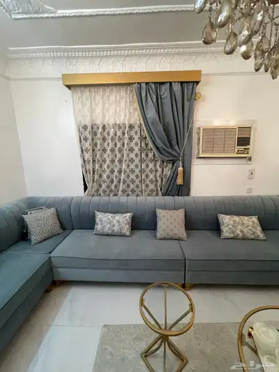 كنب طقم كامل مع الطاولاة 2