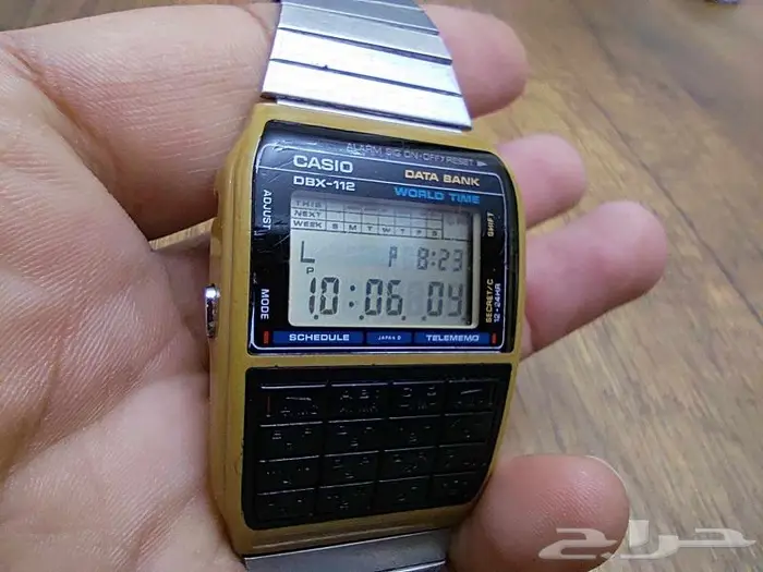 ساعة كاسيو قديمة 1